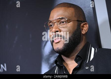 New York, Stati Uniti. 13th gennaio 2020. Tyler Perry frequenta il New York Premiere Screening di Tyler Perry presso il Metrograph di New York, NY, 13 gennaio 2020. (Foto Di Anthony Behar/Sipa Usa) Credito: Sipa Usa/Alamy Live News Foto Stock