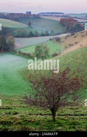 Thixendale Yorkshire Wolds Foto Stock