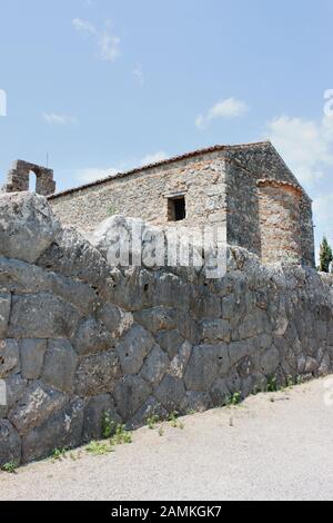 Area archeologica di Necromanteion di Acherondas Preveza Grecia Foto Stock