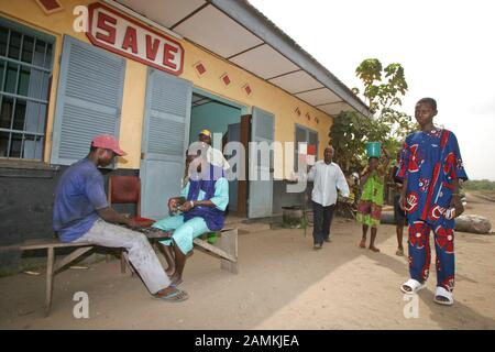 BENIN' S Treno viaggio indietro nel tempo Foto Stock