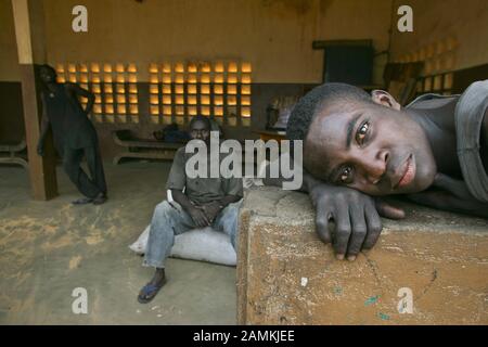 BENIN' S Treno viaggio indietro nel tempo Foto Stock