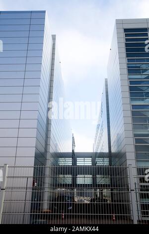 Vista esterna del Centro Ricerca e innovazione BMW di Monaco. [traduzione automatizzata] Foto Stock