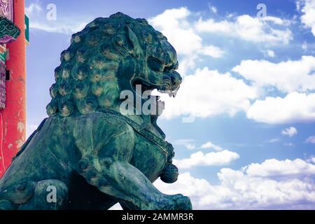 La Fo Guang Shan Nan Hua Temple Foto Stock