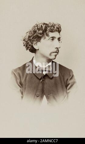 Charles Reutlinger , Ritratto dell'architetto francese Charles Garnier ( 1825 - 1898 ) Foto Stock