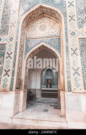 Uzbekistan, SAMARKANDA 2019: Architettura di Samarkanda Foto Stock
