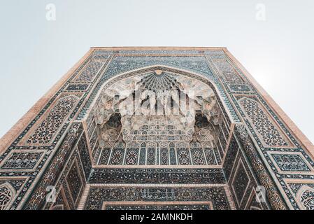 Uzbekistan, SAMARKANDA 2019: Architettura di Samarkanda Foto Stock