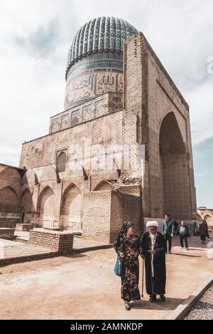 Uzbekistan, SAMARKANDA 2019: Architettura di Samarkanda Foto Stock