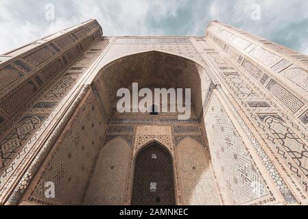 Uzbekistan, SAMARKANDA 2019: Architettura di Samarkanda Foto Stock