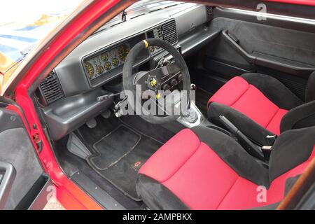Motore Lancia Delta integrale Foto Stock