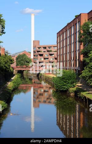 Washington DC, Stati Uniti. Post-industriale Canal Park nel quartiere di Georgetown. Foto Stock