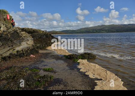 Portmeirion, Galles Del Nord. Regno Unito Foto Stock