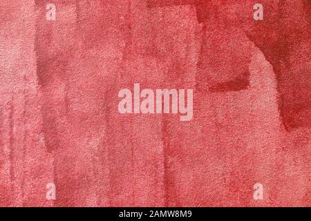 Parete di colore rosso per lo sfondo Foto Stock