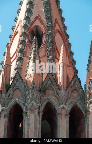 I dettagli di architettura trovato in Messico Foto Stock