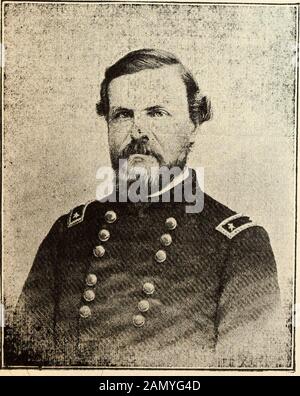 La 16th battaglia decisiva del mondo -- Gettysburg . GEN. THOMAS A. ROWLEY COL. RICHARD CUTLER. Foto Stock