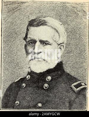 La 16th battaglia decisiva del mondo -- Gettysburg . GEN. THOMAS A. ROWLEY COL. RICHARD CUTLER Foto Stock