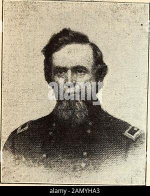 La 16th battaglia decisiva del mondo -- Gettysburg . PIETRA DEL COLONNELLO ROY. Foto Stock