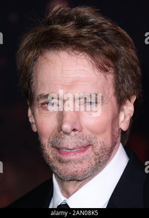 Hollywood, LOS ANGELES, CALIFORNIA, USA - 14 GENNAIO: Il produttore Jerry Bruckheimer arriva alla "Bad Boys For Life", la prima di Los Angeles della Columbia Pictures, che si tiene presso il TCL Chinese Theatre IMAX il 14 gennaio 2020 a Hollywood, Los Angeles, California, Stati Uniti. (Foto Di Xavier Collin/Agenzia Stampa Immagini) Foto Stock