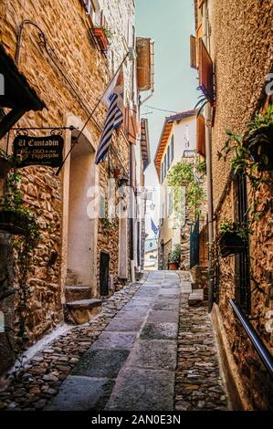 Italia Liguria Seborga ( Principato di Seborga ) : Vista del paese Foto Stock