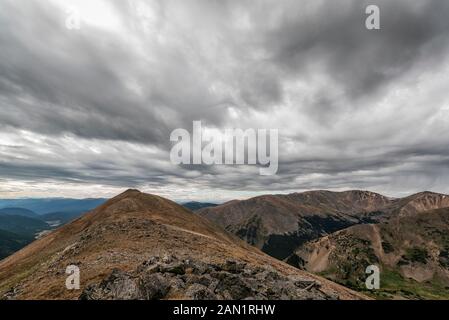 Vista dal monte Decatur, Colorado Foto Stock