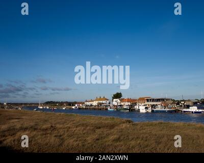 Vista di Southwold nel Suffolk,che mostra vari punti di riferimento Foto Stock