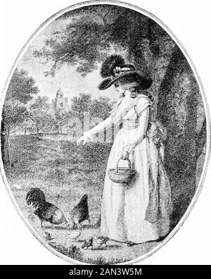 George Morland; la sua vita e le sue opere . George MORI, E AL SUO LAVORO. Dall'incisione da jf. R. Smith, 180 dollari.. Rustic HMPI^OYMElNT.From l'incisione da y. R. Rossi. Gli INCISORI MORLANDS 113 impararono dal suo amico, e furono costretti a rinunciare alla pratica dell'arte in cui ebbe così successo. Ma a lui dobbiamo alcuni finestdei mezzotints dopo Morland, e, come egli era themaster sia di James che di William Ward, gli amanti delle finetografie devono un ulteriore debito di gratitudine a lui. Più di una dozzina di piatti dopo Morland sono incisi da Samuel William Reynolds, che sibila Foto Stock