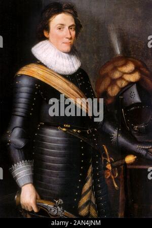 Ritratto di Cristiano Il Giovane di Brunswick (1599-1626) - Anthonie van Ravesteyn, 1620 Foto Stock