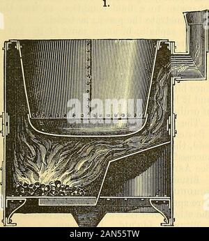 Cooley's encyclopaedia - Wikizionario di pratica ricevute e informazioni collaterali nelle arti, produce, professioni e mestieri tra cui Medicina, farmacia, igiene ed economia domestica : progettato come una completa supplemento alla farmacopea e generali Libro di riferimento per il produttore, commerciante, dilettanti, e i capi delle famiglie . lar per quella che si osserva in fig. 1, e in aggiunta aquantity di catrame minerale, iu la proporzione di1 lb. per ogni cwt. del mastice. Il tar isfirst fuse nella caldaia, 56 libbre di masticare poi introdotto e tutta repeatedlystiried così da impedire il formato Foto Stock