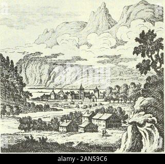 Dictionnaire historique & biographique de la Suisse : publié avec la raccomandazione de la Société générale suisse d'histoire et sous la direction de Marcel Godet, Henri Türler [et] Victor Attinger avec de nombreux collaborateurs de tous les cantoni . esso pour ce postetrois bourgeois établis parmi lesquels le bailli désignaitlavoyer. Le Conseil était composé de sept membres.Walenstadt possédait tribunale delle Nazioni Unite de ville, jugeant lesaffaires civiles en première instance et chargé de la bassejuridiction pénale. Depuis le milieu du XIVe s. la hautejuridiction appartenait aux Comtes de Sargans, maisleurs Foto Stock