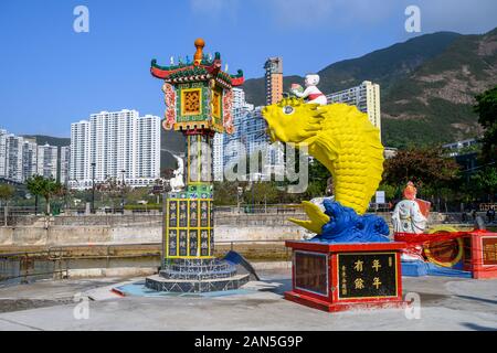 Tin Hau  Tempio Repulse Bay Hong Kong Foto Stock