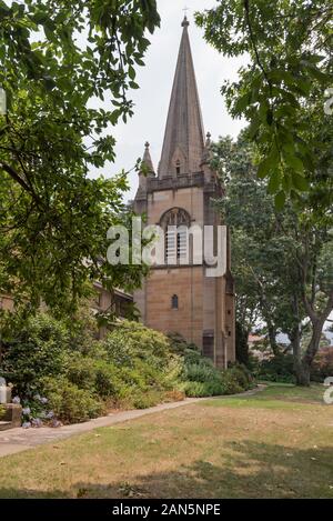 Hoskins Memorial Chiesa Presbiteriana, Lithgow è stato commissionato da Charles Hoskins nel 1928 in memoria di suo figlio morto lavora localmente Foto Stock