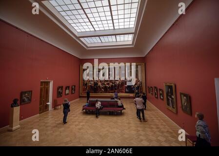 San Pietroburgo, Russia - interno del Museo di Stato Russo. Il museo è il più grande depositario di arte russa Foto Stock
