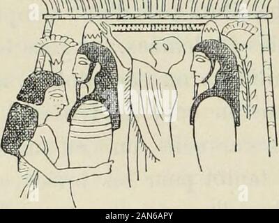 Histoire de l'arte dans l'antiquité: Egypte, Assyrie, perse, Asie minore, Grece, Etrurie, Roma . mmmuiiifiif/iMm. Foto Stock