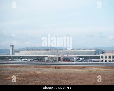 Aeroporto di Malaga, terminale 3. Andalusia, Spagna. Foto Stock