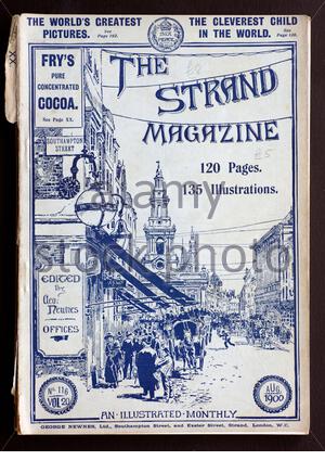 The Strand Magazine mensile illustrato, essa è stata pubblicata nel Regno Unito dal 1891 fino al 1950, vintage copia da agosto 1900 Foto Stock