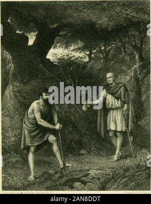 Galleria di illustrazioni di Shakespeare, dal celebrato opere d arte . JJu f/TU-riiissiany 0/^ Ooi^i/^ 3t Cf, Jayis. TIMON e Flavio da una incisione di Chas. Cousen, dopo la pittura di H. Wallis TiMON di Atene, atto IV, Sc. iii. Cesare e CALPURNIA da una incisione di J. Bauer, dopo la verniciatura Dicksee byFrank JuMus Caesar, atto 11, sc. ii •rjjfli; .•lOiir.H .. (T ^ii ytfAn( iiiiJ.) Ho ,t. Foto Stock