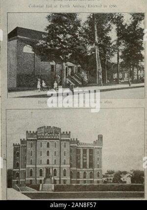 L'indagine di ottobre 1917-marzo 1918 . I d ill !!.- L'EVOLUZIONE DEL COUNTY JAIL ARCHITETTURA IN NEW JERSEY 592 SU RV EY PER 2 MARZO 1 g 1 Foto Stock