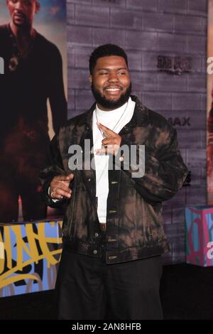 Los Angeles, CA. Xiv gen, 2020. Khalid presso gli arrivi per Bad Boys per la vita Premiere, TCL teatro cinese (in precedenza Grauman's), Los Angeles, CA, 14 gennaio 2020. Credito: Priscilla concedere/Everett raccolta/Alamy Live News Foto Stock