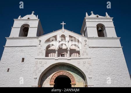 Iglesia Santa Ana chiesa a Macarenas, Perù Foto Stock