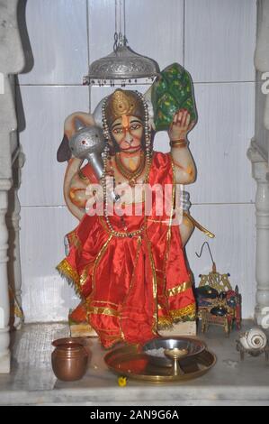 Divinità Indù Indiana Shri Balaji Maharaj Foto Stock