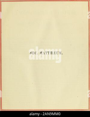 La Bibbia hexaglot : comprendente le sacre Scritture del Vecchio e del Nuovo Testamento nelle lingue originali... . Zbc l^exaglot Bibbia; COMPRENDENTE LE SACRE SCRITTURE DEL VECCHIO E DEL NUOVO TESTAMENTO nelle lingue originali; insieme con il nome di Settanta, il siriaco (del Nuovo Testamento), la Vulgata, autorizzato, INGLESE E TEDESCO E LA MAGGIOR PARTE HA APPROVATO LE VERSIONI FRANCESE ; disposte in colonne parallele.(*** Il Masoretic note sono allegate a ciascun volume del Vecchio Testamento.) edito da Il REV. EDWARD ricchezze de Levante, A.M., Ph.D., assistita dalle autorità competenti per gli studiosi della Bibbia. In sei volumi. YOL. y.- Foto Stock