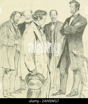 Egli sapeva, Lincoln e altri Billy Brown storie . woulda fatto una cosa simile a quel minuto; buthe ha fatto. È stato difficile a noi qui fuori. Itell voi ci vogliono molte case in thiscountry dove ci vogliono mournin goin25 sapeva LINCOLNon. Essa non sembrava come se ci potevano stare più lettin sangue. Alcuni boysround lo stato è andato giù per vedere himabout. Sono tornato lookin prettysheepish. Joe Medill, fino a Chicago, toldme su di esso onct. Egli ha detto, abbiamo appena toldMr. Lincoln non riuscivamo a stare anotherdraft. Ci è stato grazie a inviare gli uomini downtown Pietroburgo per essere ucciso in trincee. Dire Hedidnt nuthin; appena stoo Foto Stock