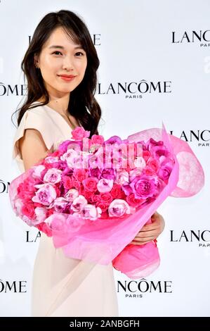 Tokyo, Giappone. 15 gennaio, 2020. Erika Toda a Lancome conferenza stampa. Tokyo, 15 Gennaio 2020 | Utilizzo di credito in tutto il mondo: dpa/Alamy Live News Foto Stock