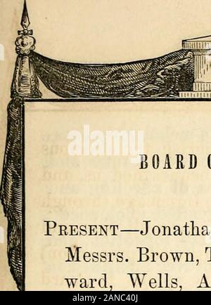 Relazione della Commissione delle disposizioni del Consiglio Comune di New York, del obsequies in memoria dell'Argilla HonHenry . Foto Stock