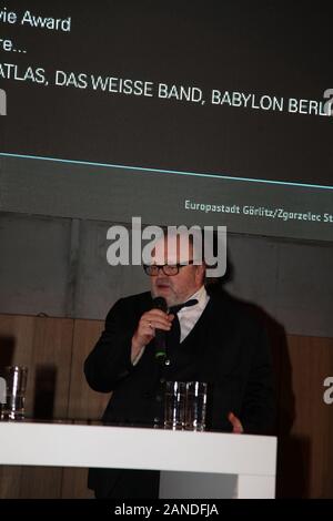 Stefan Arndt (X Filme) beim Neujahrsempfang der Stadt Görlitz in der Schenckendorff-Turnhalle in Görlitz am 16.01.2020 Foto Stock