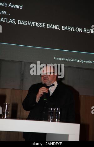 Stefan Arndt (X Filme) beim Neujahrsempfang der Stadt Görlitz in der Schenckendorff-Turnhalle in Görlitz am 16.01.2020 Foto Stock