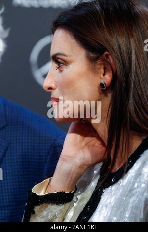 Madrid, Spagna. 16 gennaio, 2020. Penelope Cruz al 2020 Feroz Awards a Alcobendas Auditorium di Alcobendas, Spagna il 16 gennaio 2020. Credito: Jimmy Olsen/Media punzone ***Nessuna Spagna***/Alamy Live News Foto Stock