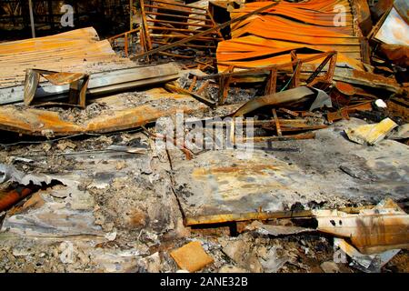Bush Fire devastazioni in Australia Foto Stock