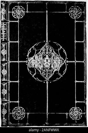 Il encyclopdia britannica; un dizionario delle arti, delle scienze della letteratura e informazioni generali . Fig. 6.-LE LIVRE DBS STA-TUTS ET ORDONNANCESDE LORDRE DU BENVISTSAINCT ESPRIT (Parigi, 1578).Brown marocco, oro  cesellata^ armi. Foto Stock