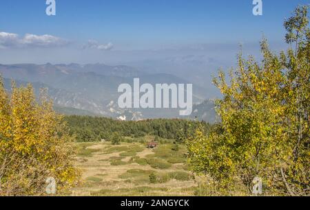 Voras mountain range vicino a Kajmakcalan - Grecia Foto Stock