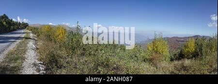 Voras mountain range - Nidze montagna - Grecia Macedonia vicino a Kajmakcalan Foto Stock